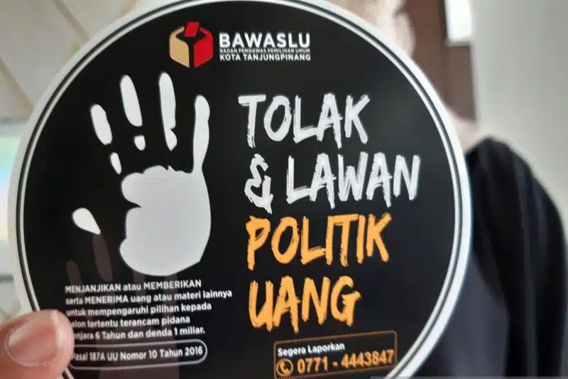 Edukasi Publik oleh Bawaslu untuk Mencegah Politik Uang